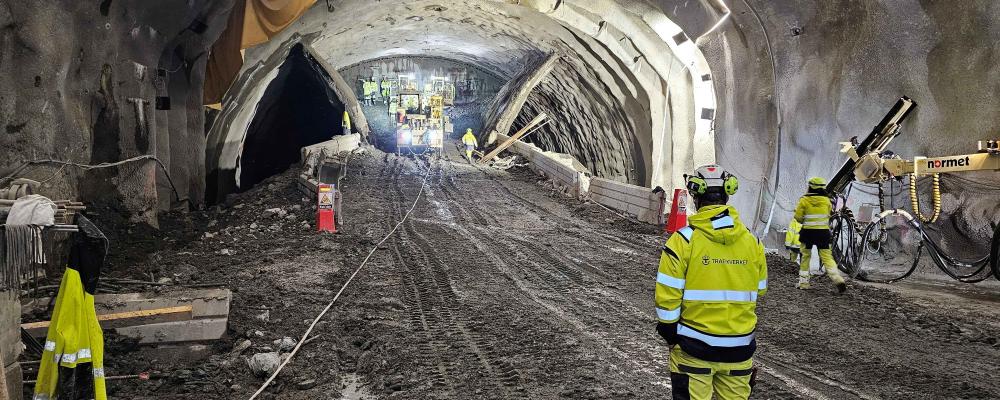 Den grävda tunneln under entréstråket i Liseberg
FOTO: Trafikverket/Håkan Holgén