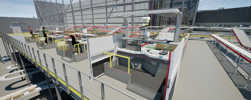 Ny automationslösning från TGW Logistics. Bild: OneMed
