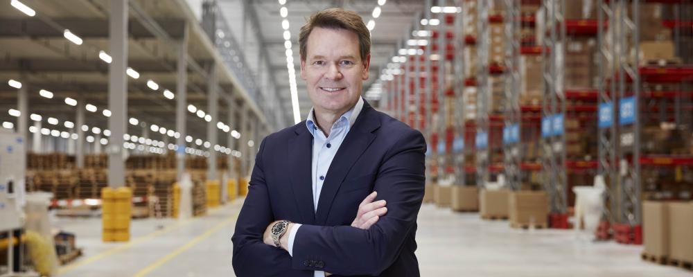 Andrew Kristensen, vd för Postnord TPL Foto: Postnord