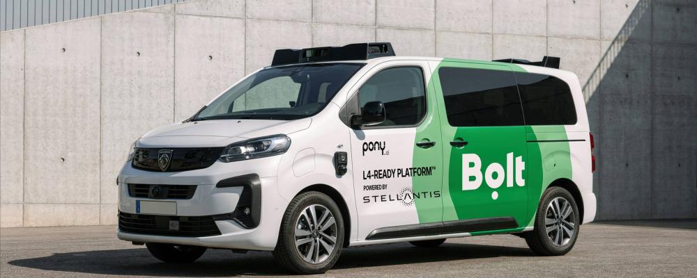 Programmet testar säkerhet, prestanda och regulatorisk beredskap i verklig stadsmiljö och är Bolts första pilot för självkörande fordon i Europa. Foto: Bolt