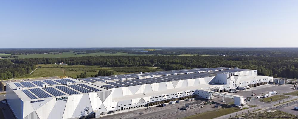 Bildkälla Dagab: Dagabs logistikcenter i Bålsta.