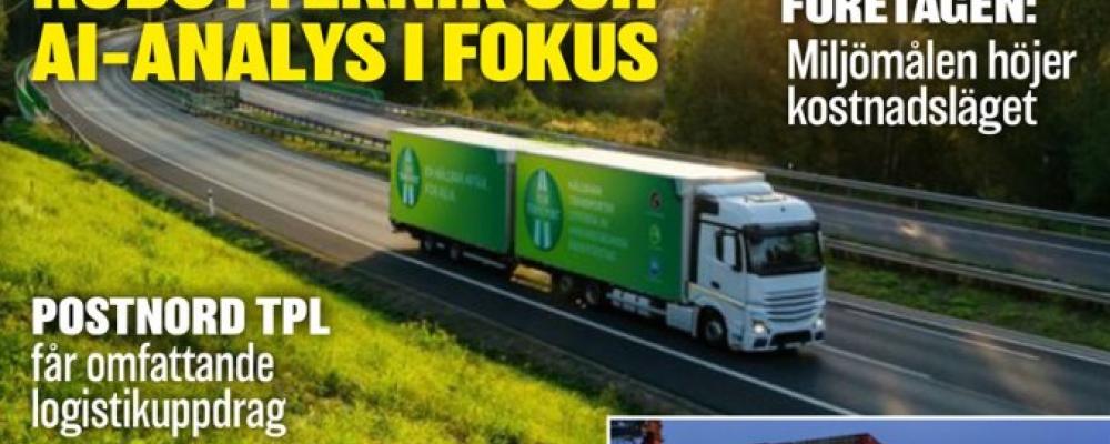 Nya numret av Dagens Transport & Logistik finns nu att läsa.