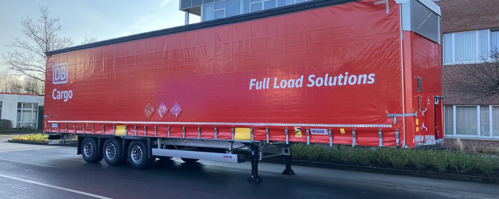 Sedan i somras har DB Cargo Full Load Solutions utökat flottan med 200 trailers, varav 100 är megatrailers. Foto: DB Cargo