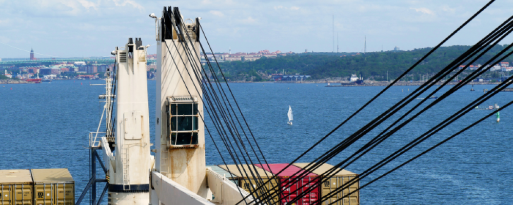 Färre fartyg anlöpte svenska hamnar förra året Fotograf/Källa: Emma Brask
