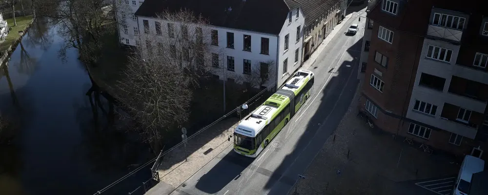 FynBus har tilldelat Nobina trafiken i åtta kommuner och regionaltrafiken på Fyn.. Pressbild: Fynbus
