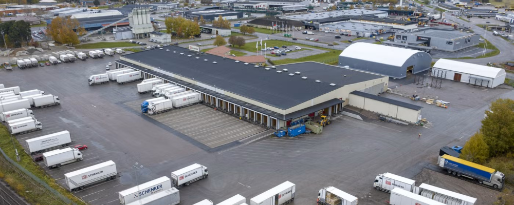 Terminalen i Gävle. Foto: Logistea