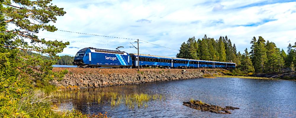 Go-Aheads tåg på Sørlandsbanen ersätts av Vy när det nuvarande avtalet löper ut 2027. Foto: Go-Ahead.
