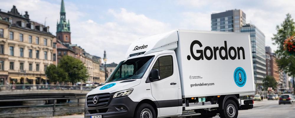 Mercedes eSprinter som användes i studien Foto: Gordon