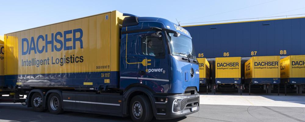 Elektrisk lastbil. Foto: Dascher