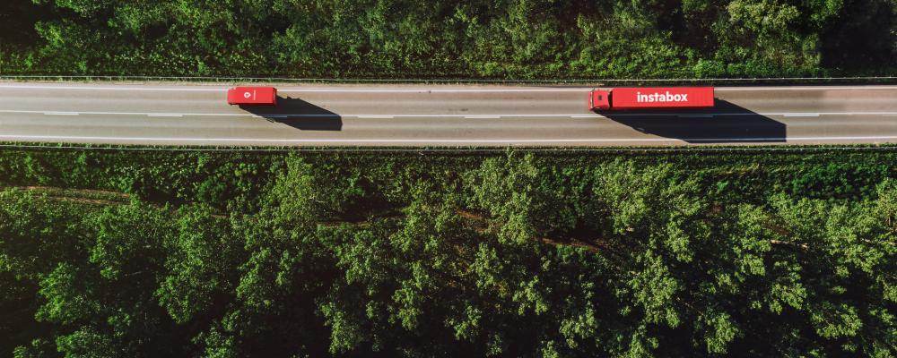 Leverans på väg. Pressbild: Instabee