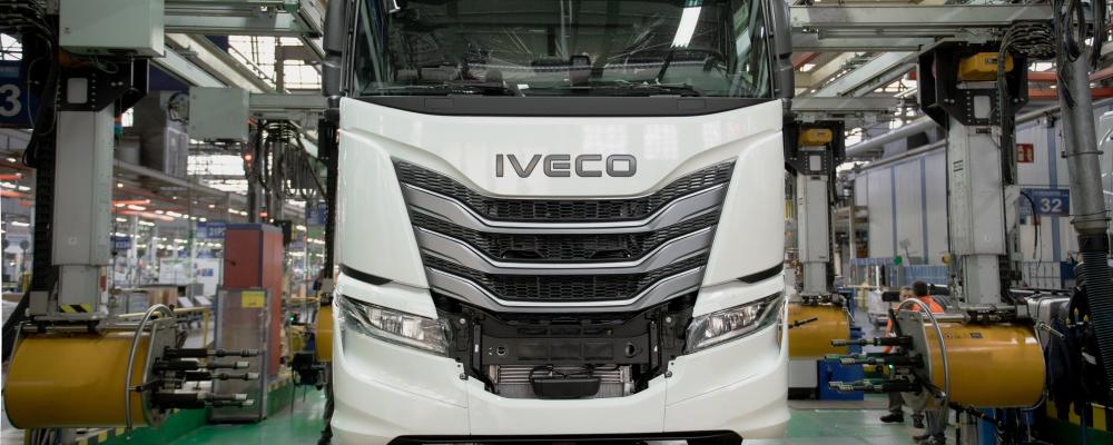 Nordiska tungviktare byggs i Madrid. Foto: Iveco