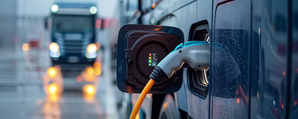 Nollutsläppszoner innebär att lastbilar inom ett visst område måste vara utsläppsfria eller i vissa fall drivas med biogas. Foto: ivl