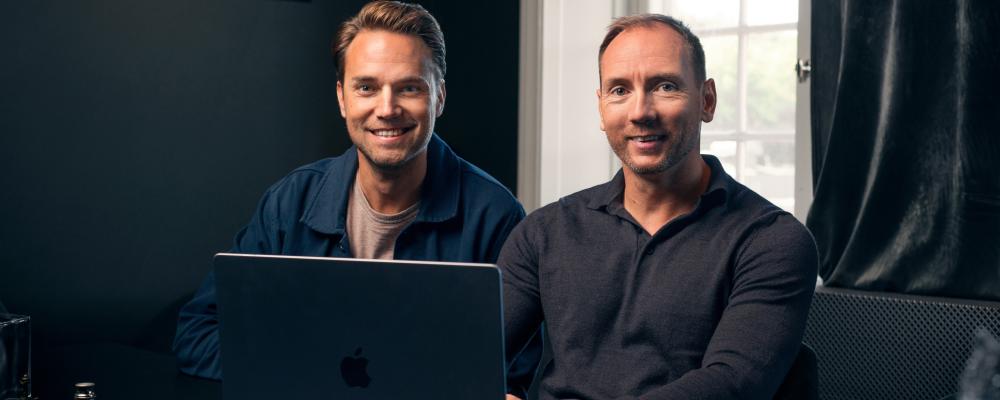 Mathias Rebane och Johan Sund. Foto: Copilot Capital