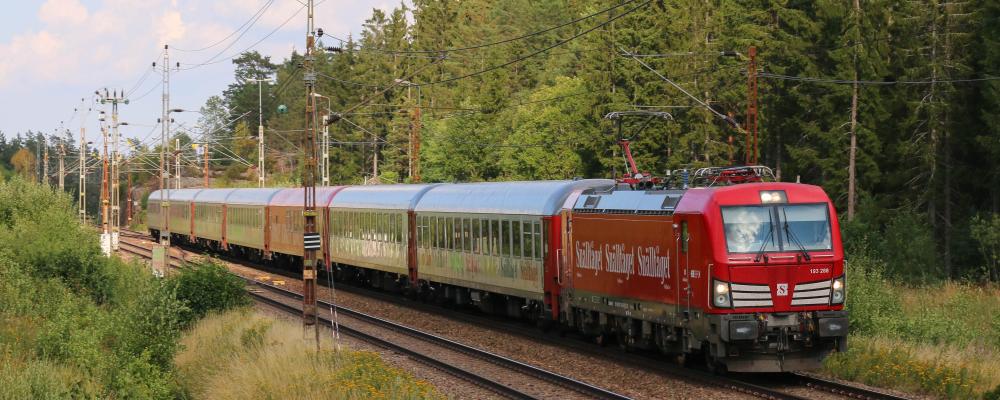 Snälltågets Berlinavgångar gör även stopp i Hamburg. Pressbild: Snälltåget