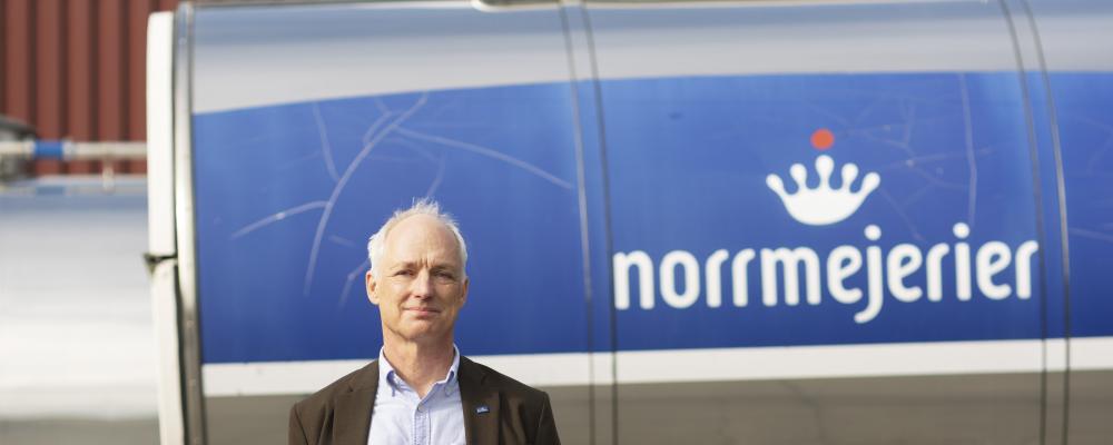 Gerhard Bley, Norrmejeriers vd. Pressbild: Norrmejerier
