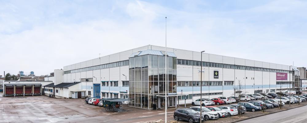 Plåtförädlingen 11 ligger i Hamncity, i södra Helsingborg. Fotograf: Joel Karlsson