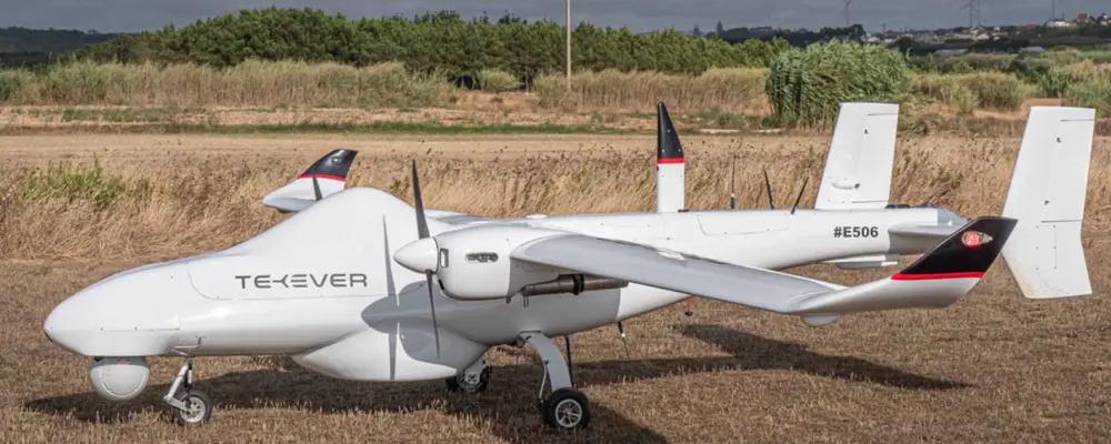 Europeiska försvarsföretag som portugisiska Tekever utvecklar drönare som redan används på slagfältet i Ukraina. Foto: Tekever