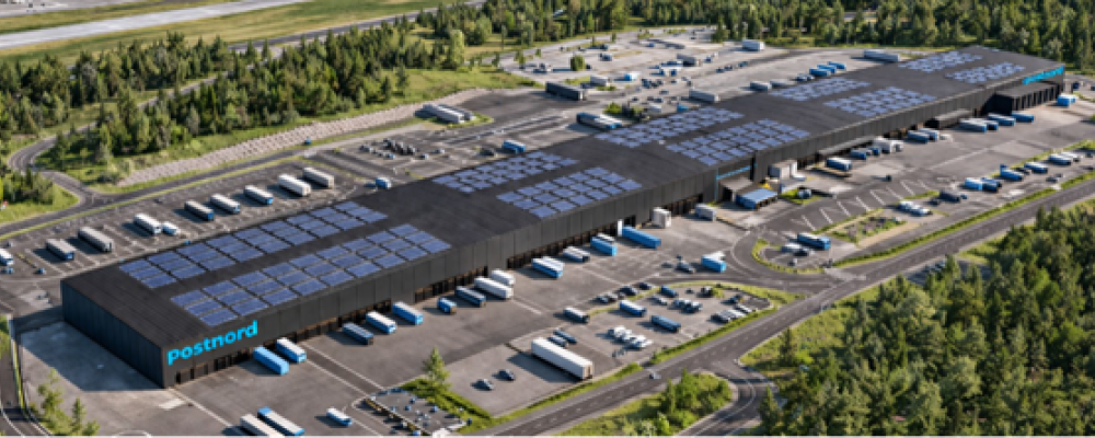 Byggnationen av terminalen kommer att inledas under hösten och beräknas vara i drift från 2028. Visionsbild: Infrahub