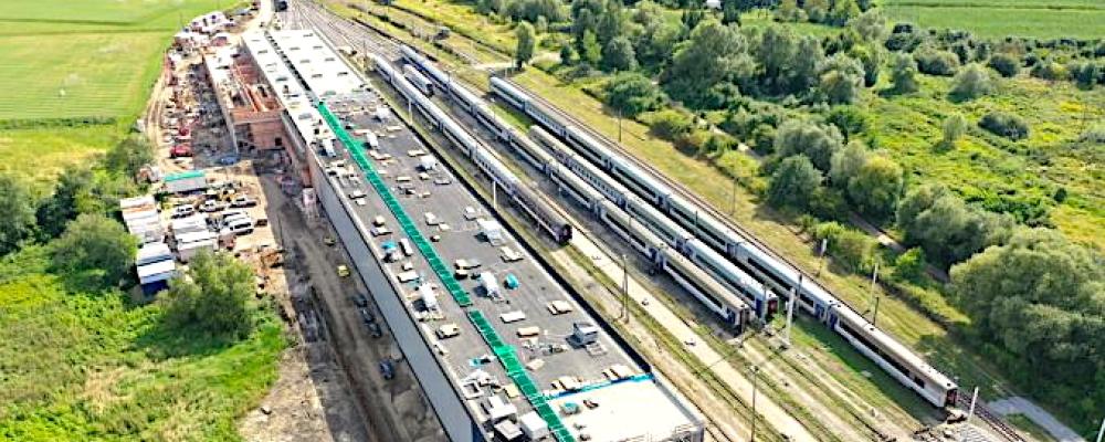 Moderniseringsarbeten pågår samtidigt i stora delar av landet. Foto: Polska ministeriet för infrastruktur.