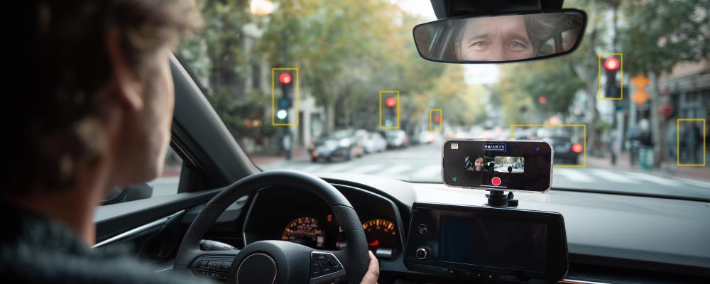 QTPIE:s automatiserade körprovssystem i praktiken. Foto:  Brad Borkowski (Virginia DMV)