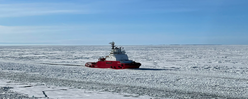 Isbrytaren Polar Circle. Foto: Sjöfartsverket