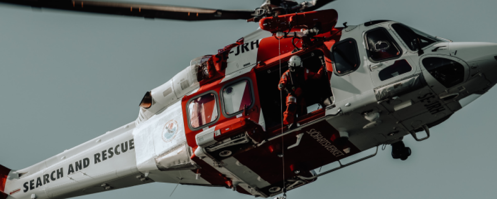 Alla Sjöfartsverkets fem helikopterbaser behålls. Fotograf/Källa: Julia Last