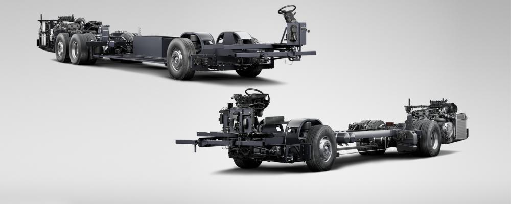 Den nya drivlineplattformen är baserad på Super-lastbilsmotorn. Foto: Scania