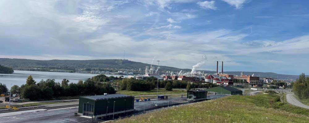 Sundsvall logistikpark. Foto: Väte Bolagen