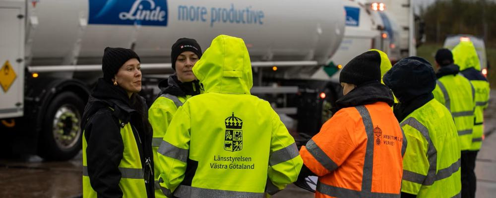 Höstens tillsynsinsats gjordes på initiativ av Länsstyrelsen i samarbete med kommunala tillsynsmyndigheter och polisen. Foto: Anders Rudäng, Länsstyrelsen Västra Götaland