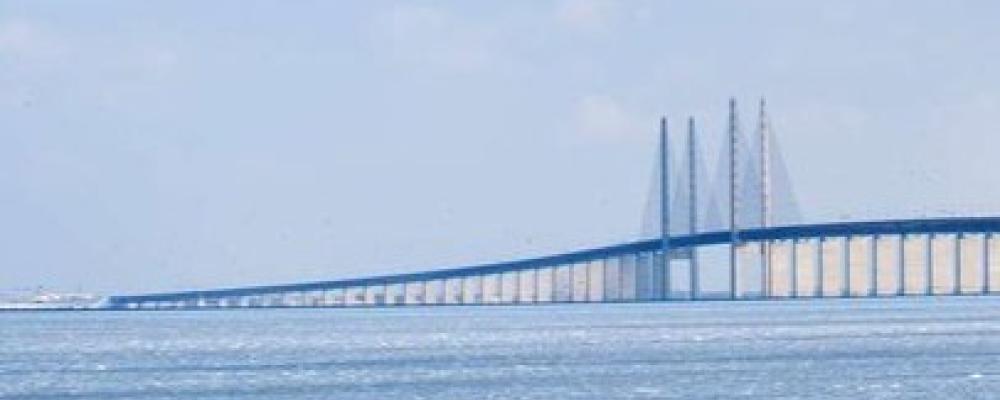 Varje dag under 2025 gjordes i genomsnitt 21 925 passager. Foto: Øresundsbron