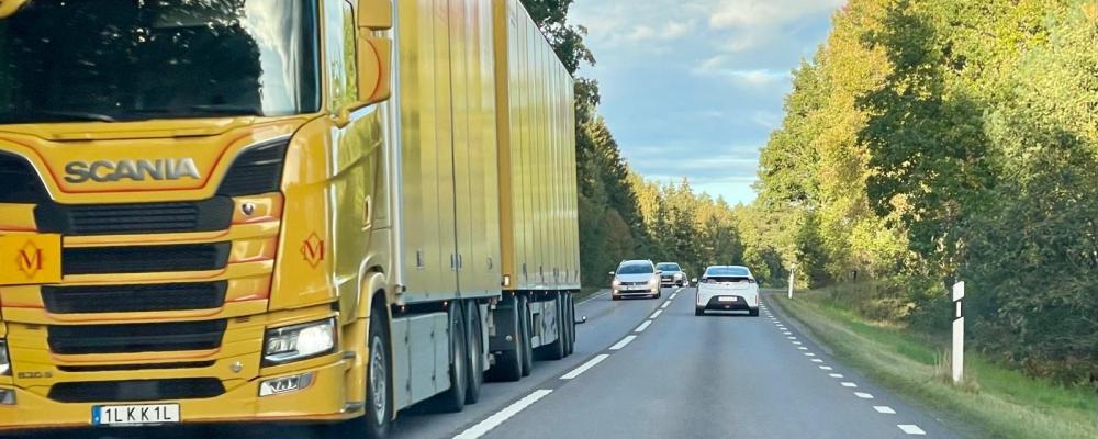 Vartannat tungt släp har brister. Det visar Bilprovningens besiktningsstatistik för 2025. Foto: Stina Wickenberg