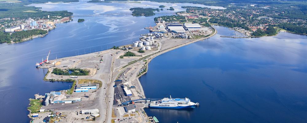 Umeå Hamn Pressfoto: Lars Lindh