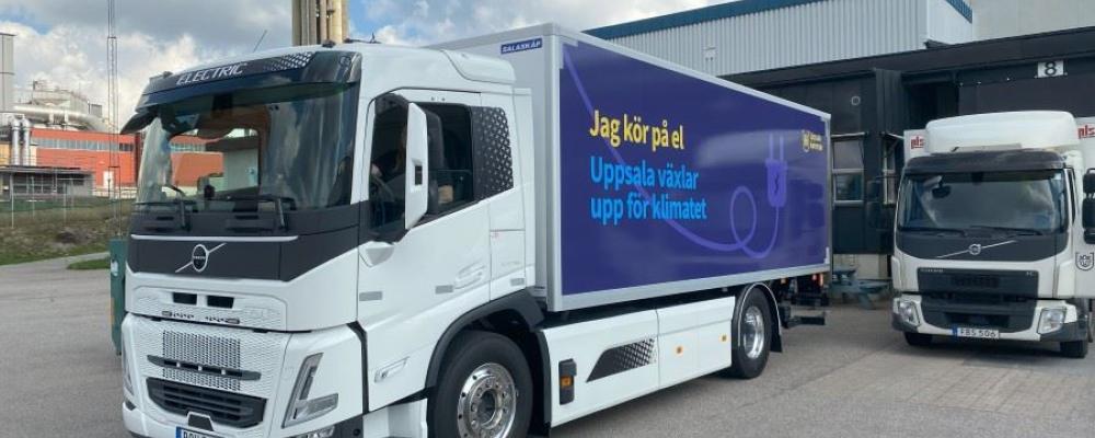 Den upphandlade lösningen ska stödja planering, genomförande och uppföljning av transporter samt bidra till ökad samordning och effektivitet i distributionen. Foto: Uppsala kommun
