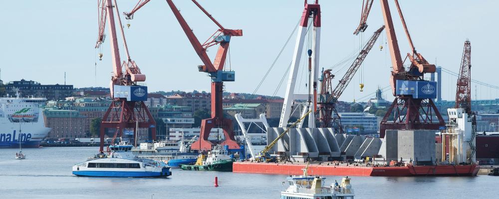 Göteborgs hamn. Foto: Dmitrii E./Unsplash