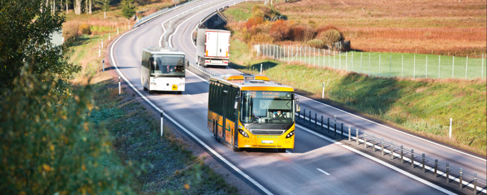 Regionbuss. Foto: Øyvind Lund