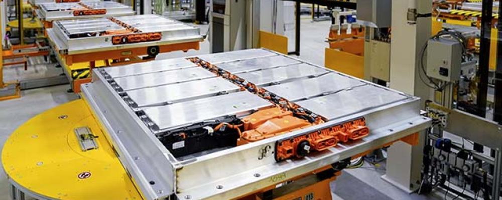 Volkswagen Groups komponentfabrik i Braunschweig ökar produktionen av batterisystem till de senaste elbilarna. Foto: Volkswagen Group