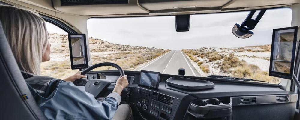 Kamerabaserad övervakning. Foto: Volvo Trucks