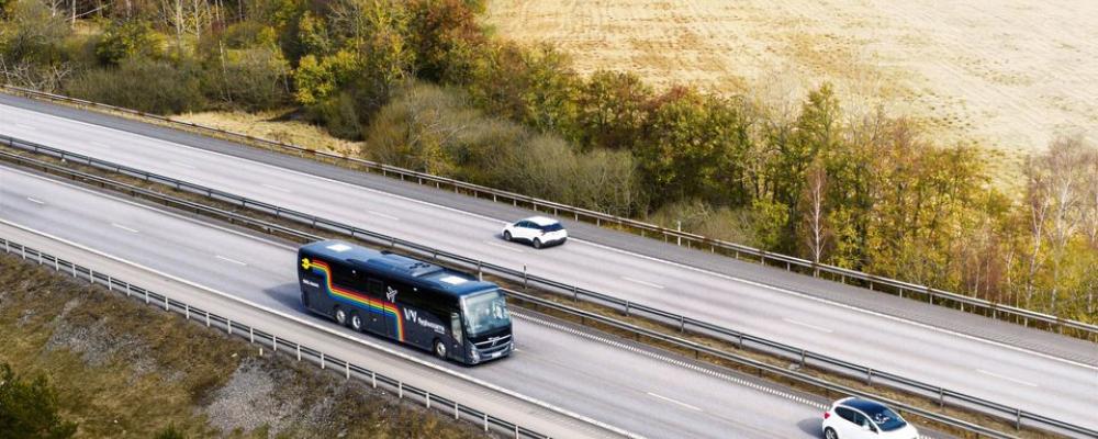 Det är första gången modellen används i kommersiell drift..Foto: Vy