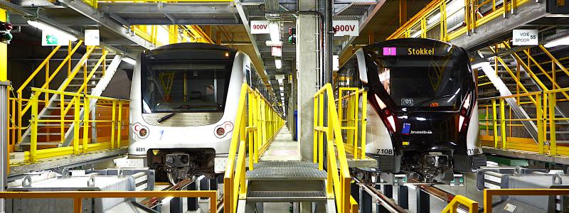 Tillverkning av metrotåg. Foto: Sweco