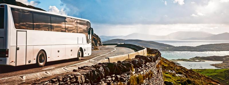 Buss vid Franska Atlantkusten. Foto: SNCF