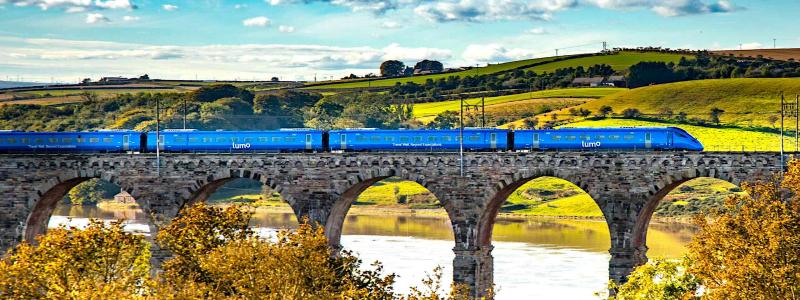 De nya tågen kommer att sättas i trafik på FirstGroups befintliga Hull Trains- och Lumo-linjer, samt på den nyligen annonserade rutten mellan London och Carmarthen. Foto: Hitachi Rail