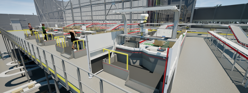 Ny automationslösning från TGW Logistics. Bild: OneMed