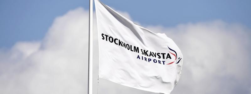 Stina Stjernkvist/TT: Skavsta flygplats utanför Nyköping. Arkivbild.