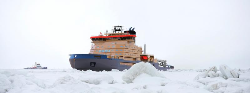 Aker Arctic/Sjöfartsverket: Illustration av hur Sveriges nya isbrytarna kan se ut.