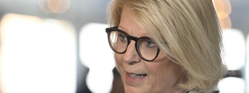 Henrik Montgomery/TT: Moderaternas ekonomiskpolitiska talesperson Elisabeth Svantesson. Arkivbild.