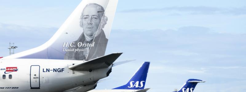 Gorm Kallestad/NTB/TT: SAS, Norwegian och Widerøe påverkas när flygtekniker lägger ner arbetet. Arkivbild.