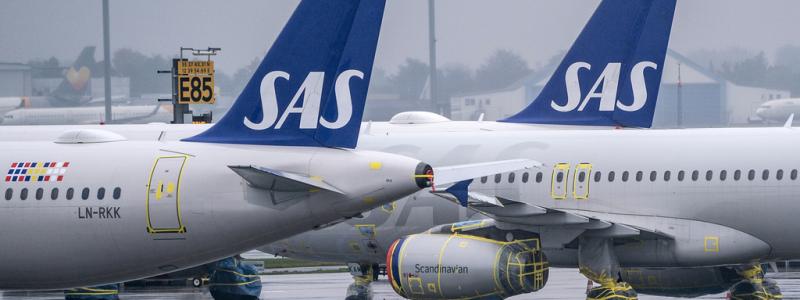 Johan Nilsson/TT: SAS-mekaniker i Danmark varslar om sympatistrejk, rapporterar DR. Arkivbild.