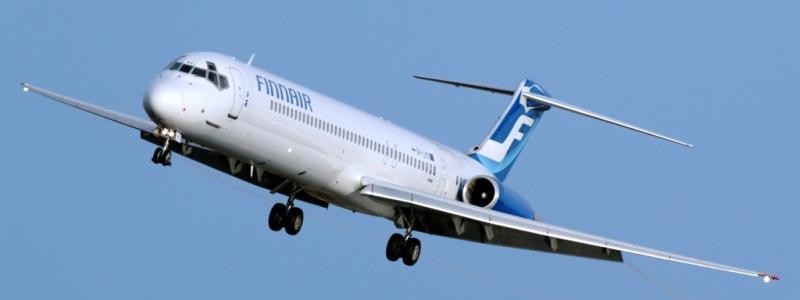 Johan Nilsson / TT: Kraftigt trafiklyft för Finnair i september. Arkivbild