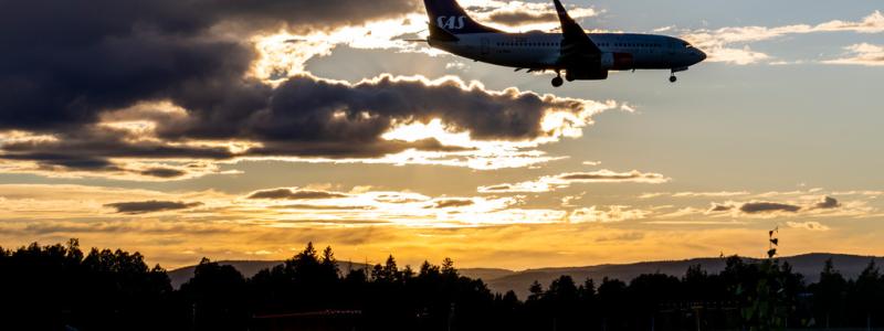 Javad Parsa/NTB/TT: Antalet resenärer med SAS ökade i december jämfört med förra året. Arkivbild.