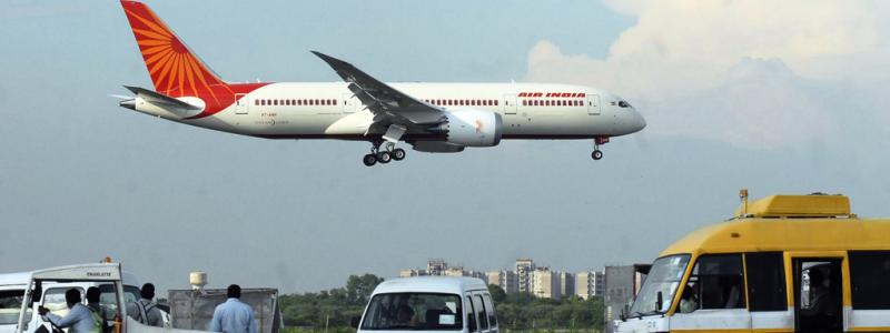 AP/TT: En 787 Dreamliner tillhörande Air India flyger in för landning. Arkivbild.